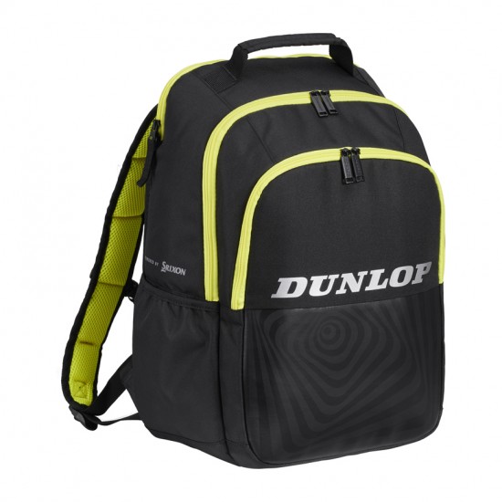 MOCHILA DUNLOP TAC 22 SX PERFORMANCE - PRETO/AMARELO MOCHILA DUNLOP TAC 22 SX PERFORMANCE - PRETO/AMARELO